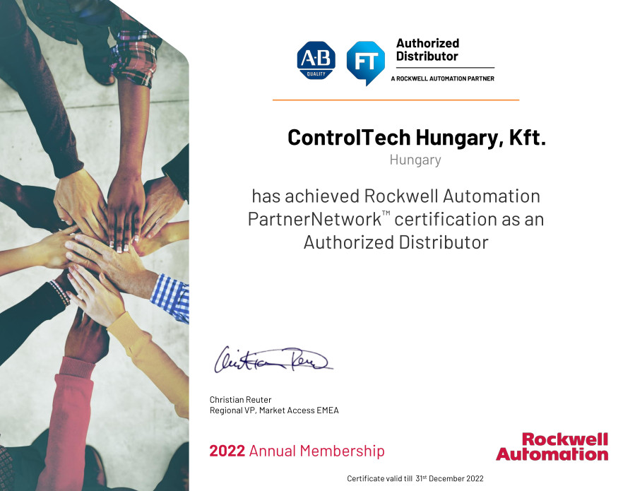 Authorized Distributor Partner Certificates Hungary