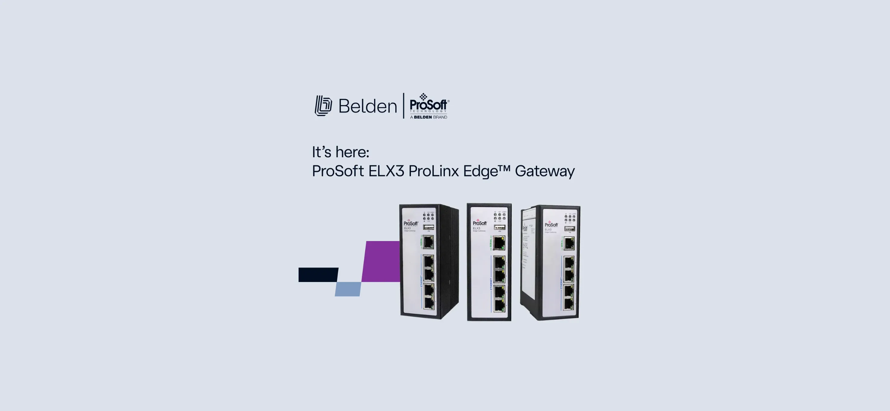 ProSoft ELX3 ProLinx Edge Gateway - více než klasický gateway
